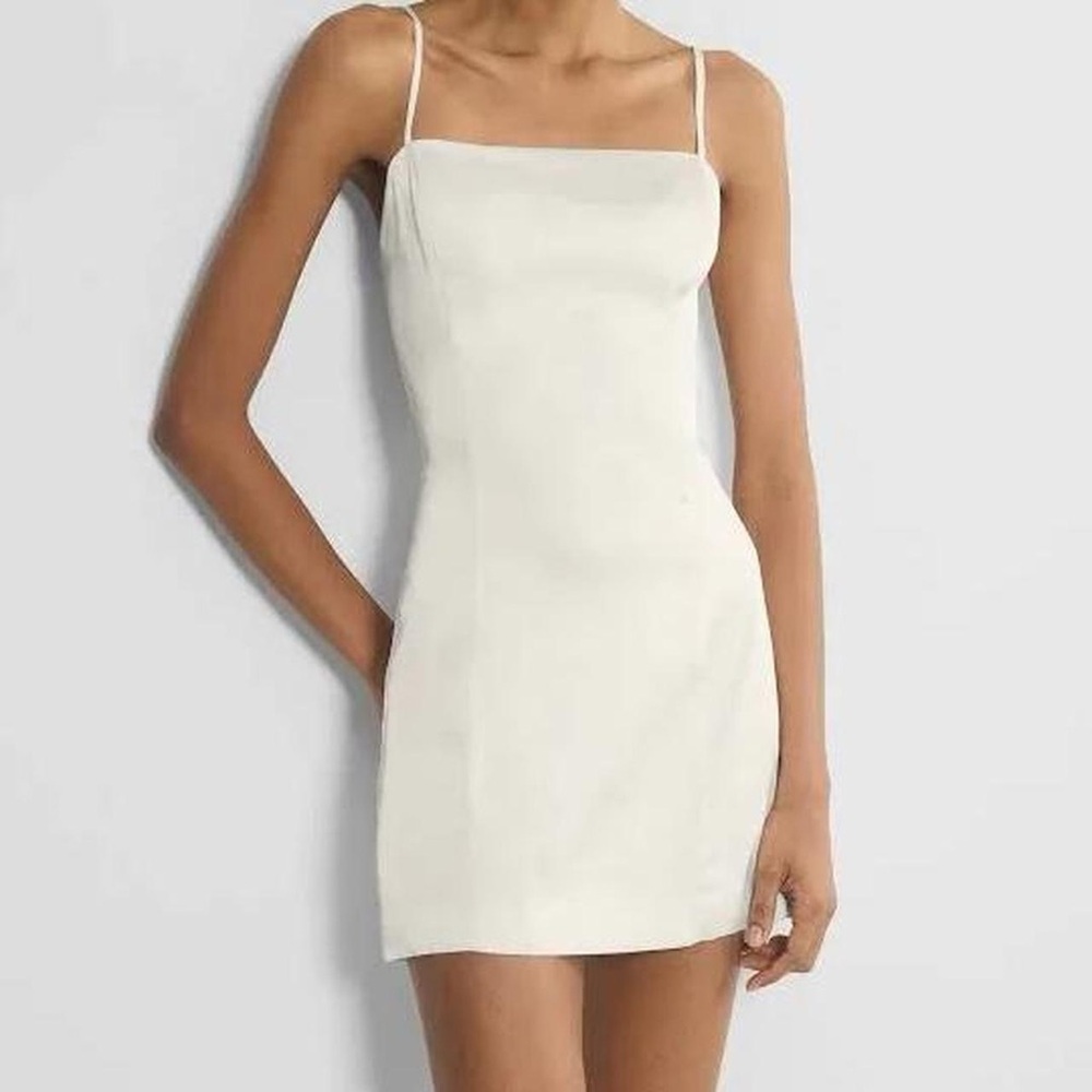 Aritzia White Mini Dress